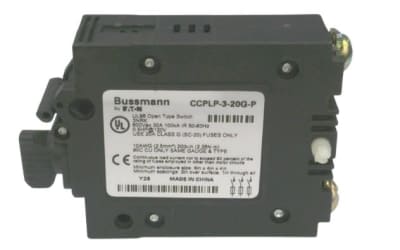 EATON CORPORATION CCPLP-3-20G-P