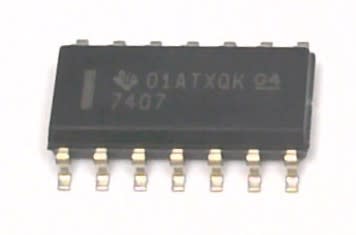 TEXAS INSTRUMENTS SEMI SN7407D