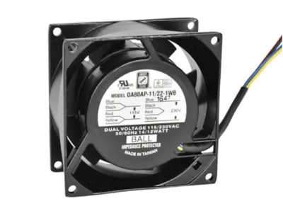 ORION FANS OA80AP-11/22-2WB