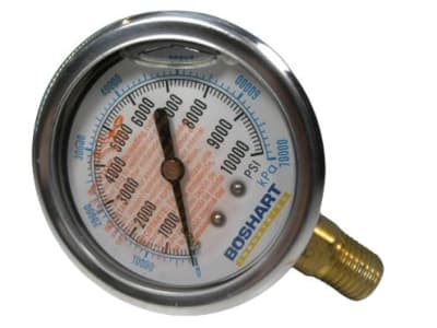 BOSHART INDUSTRIES 2-PG25-10000-G