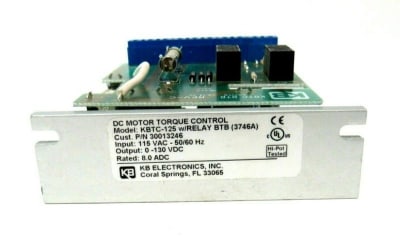 KB ELECTRONICS KBTC-125 W/RELAY-BTB (3746A)