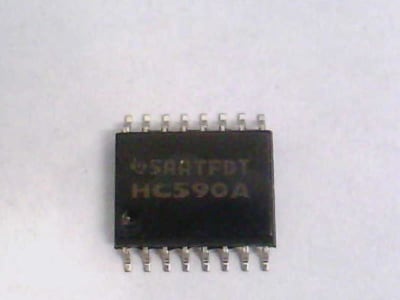 TEXAS INSTRUMENTS SEMI SN74HC590ADW
