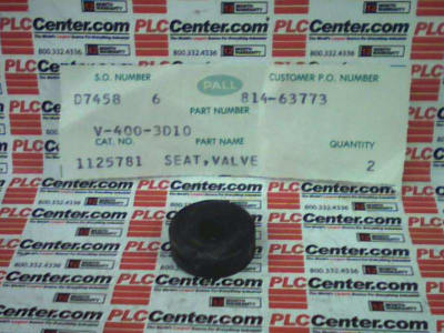 PALL CORPORATION V-400-3D10