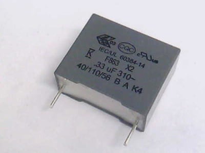 YAGEO F863BN334K310Z