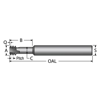 SCIENTIFIC CUTTING TOOLS TMLR4-.5MMA