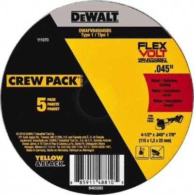 STANLEY BLACK & DECKER DWAFV845045B5
