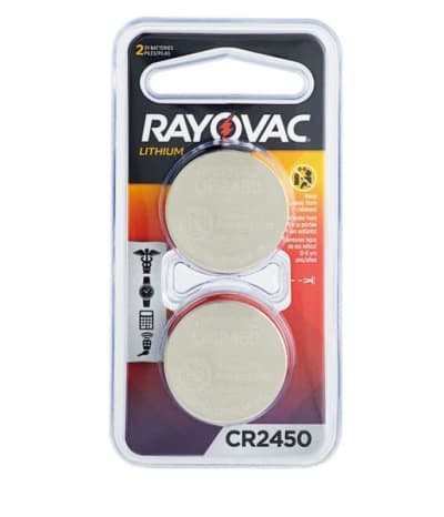 RAYOVAC KECR2450-2G