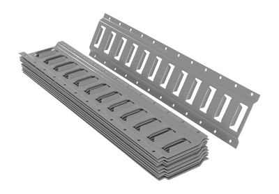 VESTIL E-TRK-2-GY-10PK