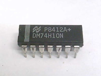 TEXAS INSTRUMENTS SEMI DM74H10N