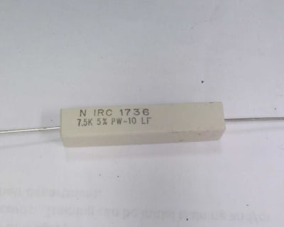 TT ELECTRONICS PW10-7K5-5%