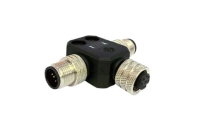 EFECTOR T SPLITTER M12/2XUS-E11627