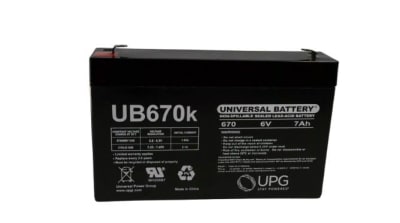 UNIVERSAL BATTERY UB670K