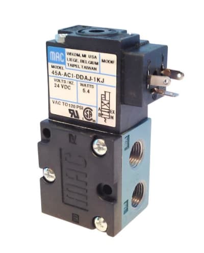 MAC VALVES INC 45A-AC1-DDAJ-1KJ