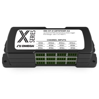 OMEGA ENGINEERING OM-CP-X12RTDTEMP-A2