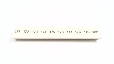 PHOENIX CONTACT ZB 6 LGS:FORTL.ZAHLEN 171-180