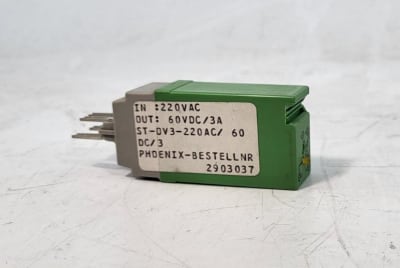 PHOENIX CONTACT ST-OV3-220AC/ 60DC/3