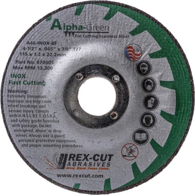 REX-CUT ABBRASIVES 870004