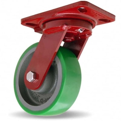 HAMILTON CASTER & MFG S-HS-6DB-4SL-ZB