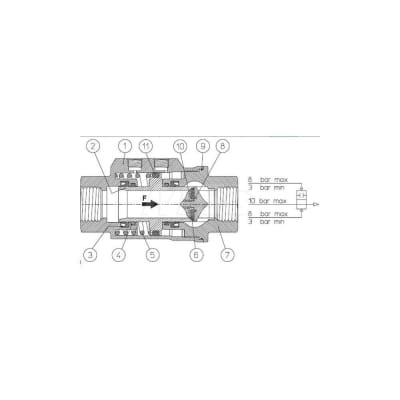 PARKER 4243 00 40 20