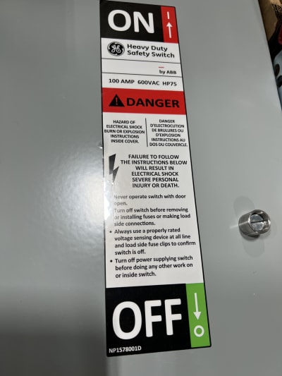 ASEA BROWN BOVERI TH3363J