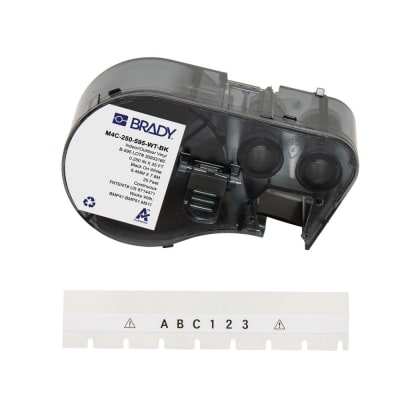 BRADY M4C-250-595-WT-BK