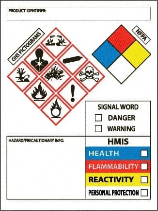 NMC SAFETY GHS2264ALV