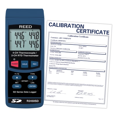 REED INSTRUMENTS R2450SD-NIST