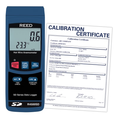 REED INSTRUMENTS R4500SD-NIST