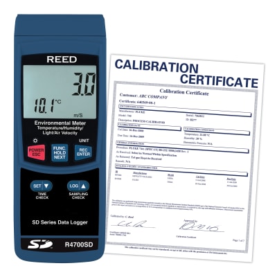 REED INSTRUMENTS R4700SD-NIST