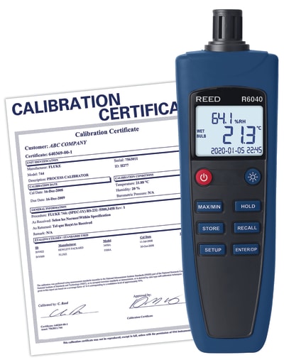 REED INSTRUMENTS R6040-NIST