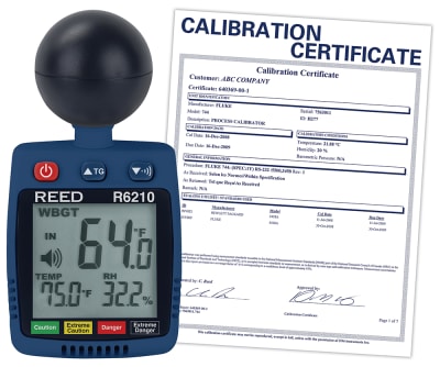 REED INSTRUMENTS R6210-NIST