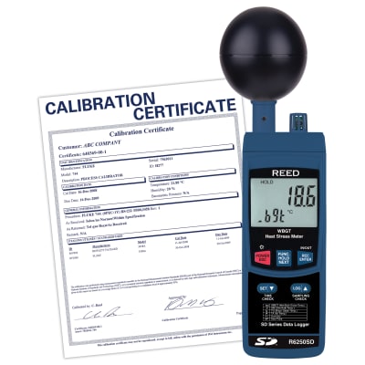 REED INSTRUMENTS R6250SD-NIST
