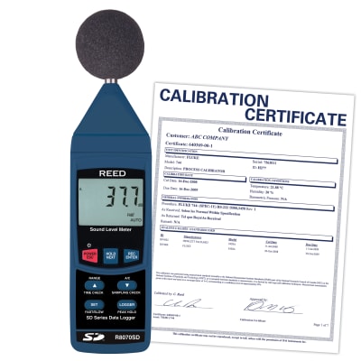 REED INSTRUMENTS R8070SD-NIST