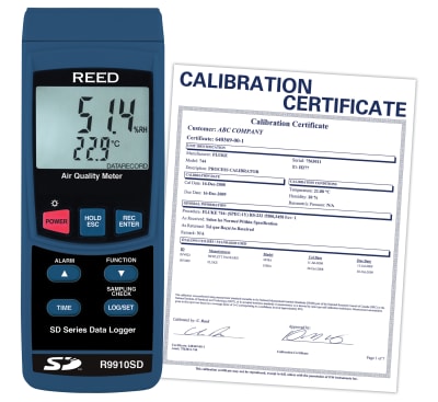 REED INSTRUMENTS R9910SD-NIST