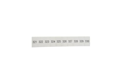 PHOENIX CONTACT ZB 6,LGS:FORTL.ZAHLEN 321-330