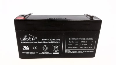 LEOCH BATTERY CORP DJW6-1.2(6V1.2AH)