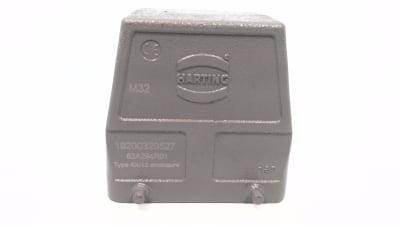 HARTING HAN 32A-HOOD SIDE ENTRY-M32-4 PEGS