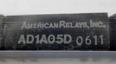 AMERICAN RELAYS INC AD1A05D