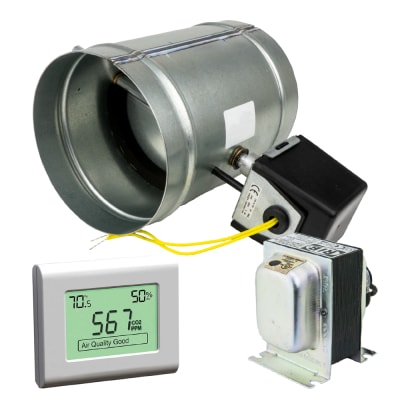 IO HVAC CONTROLS CO2-2POS-08