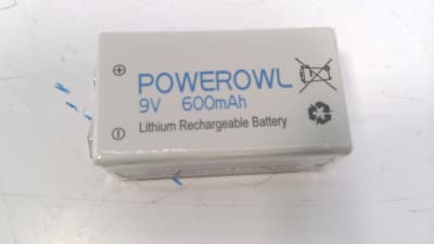 RADWELL RAD-BAT-9V RECHARGEABLE
