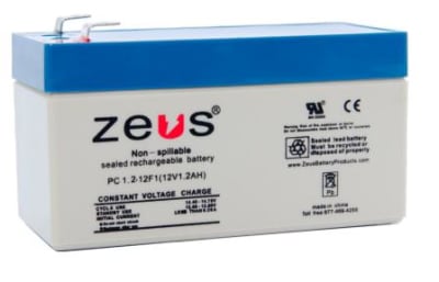 ZEUS BATTERY PRODUCTS PC1.2-12F1