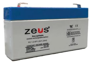 ZEUS BATTERY PRODUCTS PC1.2-6F1