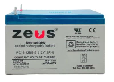 ZEUS BATTERY PRODUCTS PC12-12NB