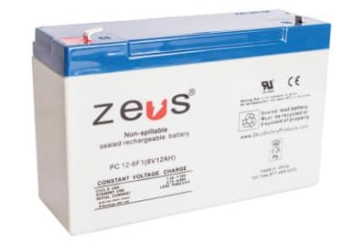ZEUS BATTERY PRODUCTS PC12-6F1