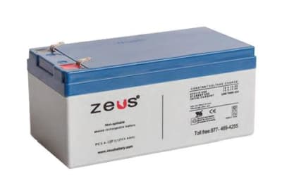 ZEUS BATTERY PRODUCTS PC3.4-12F1