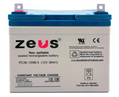 ZEUS BATTERY PRODUCTS PC36-12NB