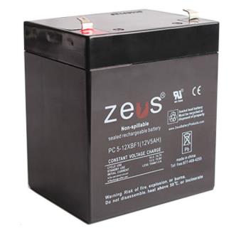 ZEUS BATTERY PRODUCTS PC5-12XBF1