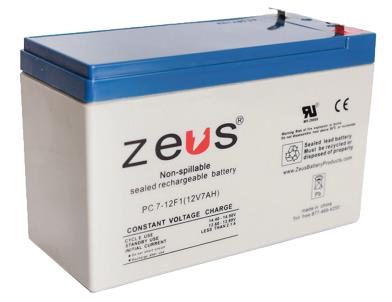 ZEUS BATTERY PRODUCTS PC7-12F1
