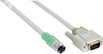 SICK CABLE,M12/D-SUB 17 PIN,3M