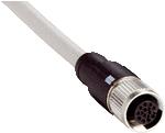 SICK CABLE,RD. FEM/STRIP. M12